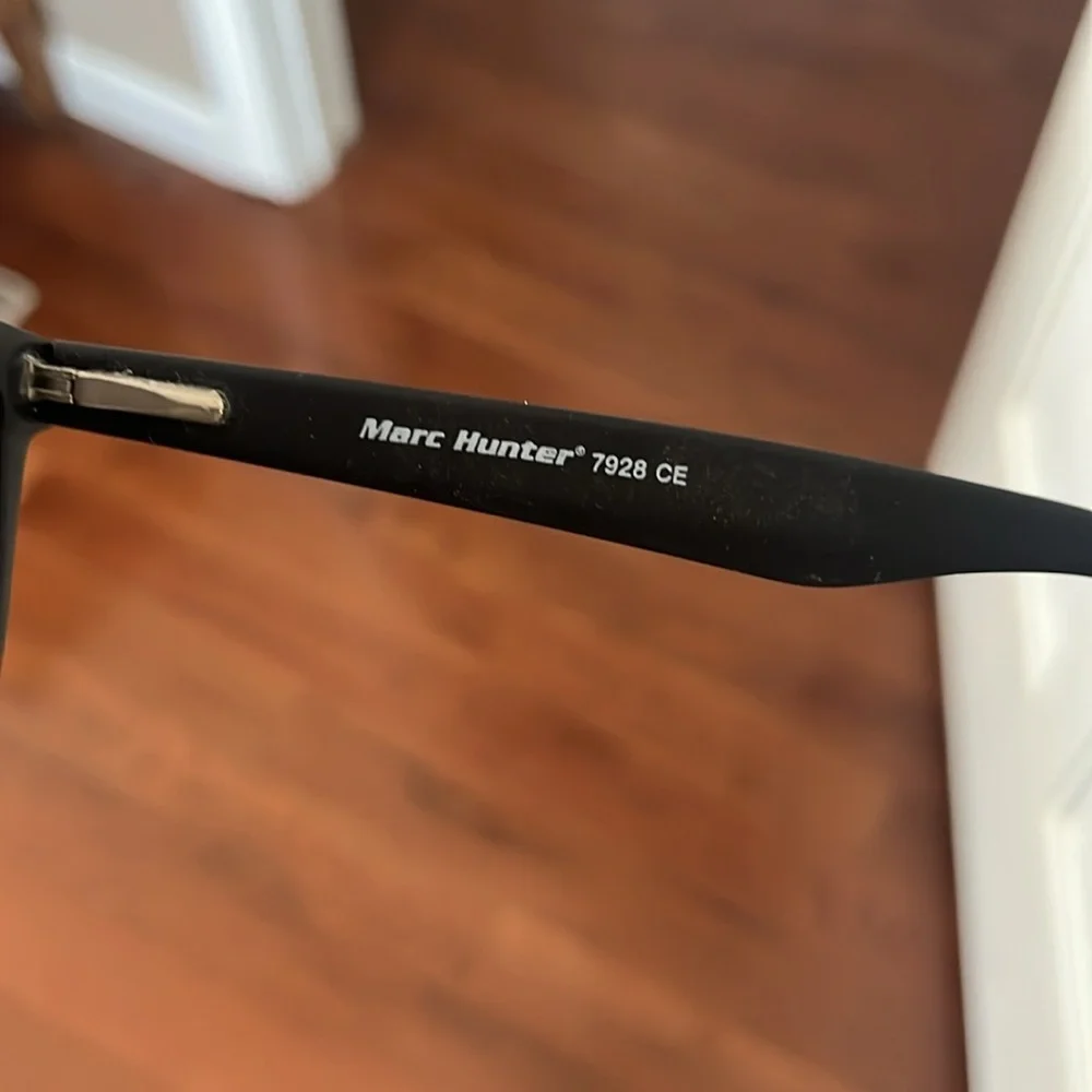 Marc hunter unisex sunglasses black matte frame